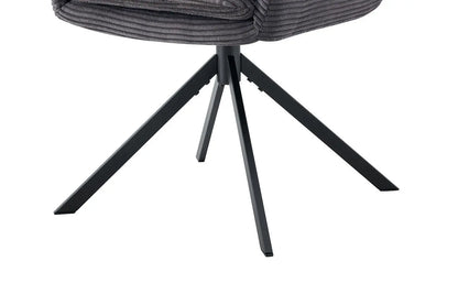 Lot de Chaises de Salle à Manger LINA Gris - 92 x 60 cm ROUSSEAU