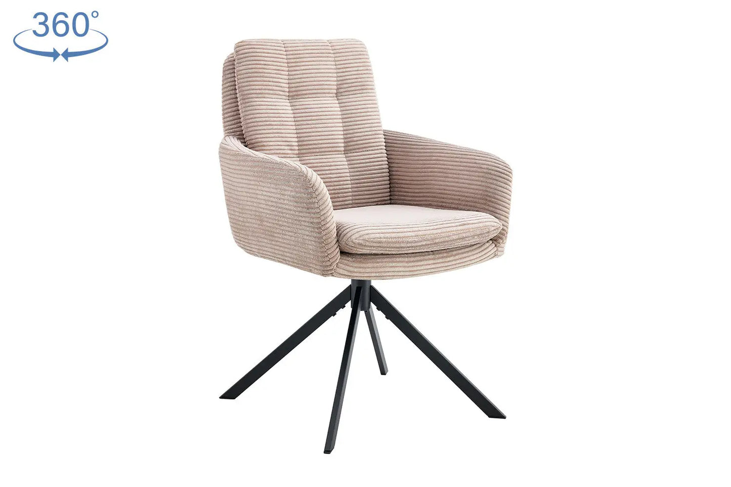 Lot de Chaises de Salle à Manger LINA Sable - 92 x 60 cm ROUSSEAU