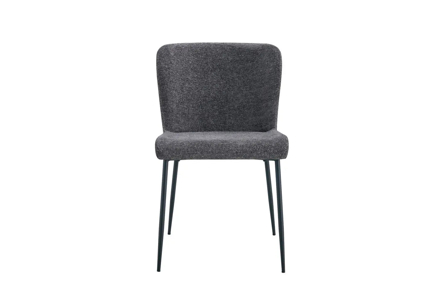 Lot de Chaises de Salle à Manger LISE Gris foncé - 58 x 52 cm ROUSSEAU
