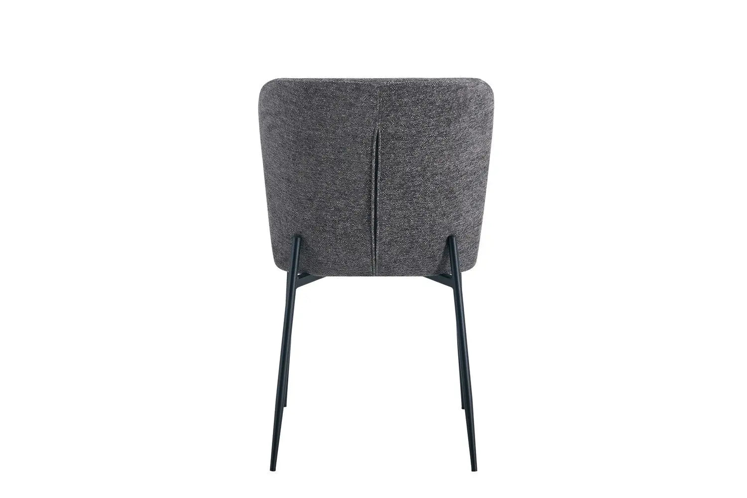 Lot de Chaises de Salle à Manger LISE Gris foncé - 58 x 52 cm ROUSSEAU