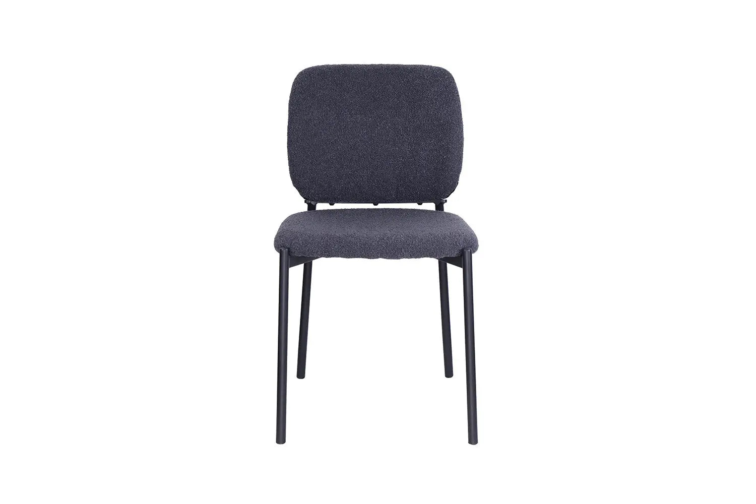 Lot de Chaises de Salle à Manger SOPHIE Gris Foncé - 43 x 50 cm ROUSSEAU