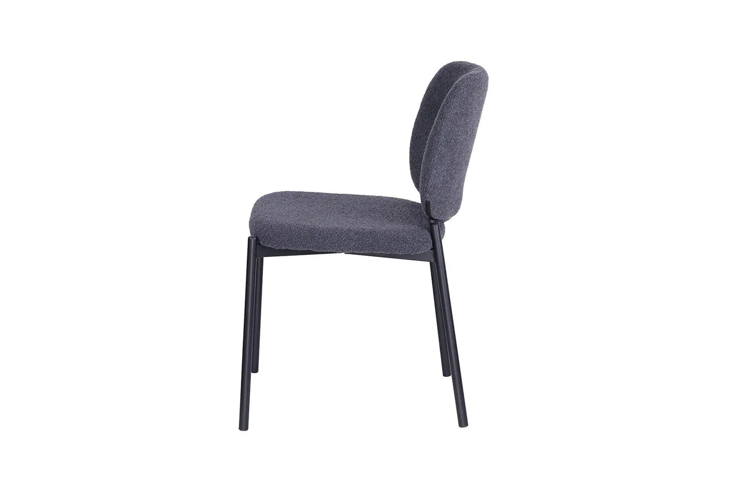 Lot de Chaises de Salle à Manger SOPHIE Gris Foncé - 43 x 50 cm ROUSSEAU