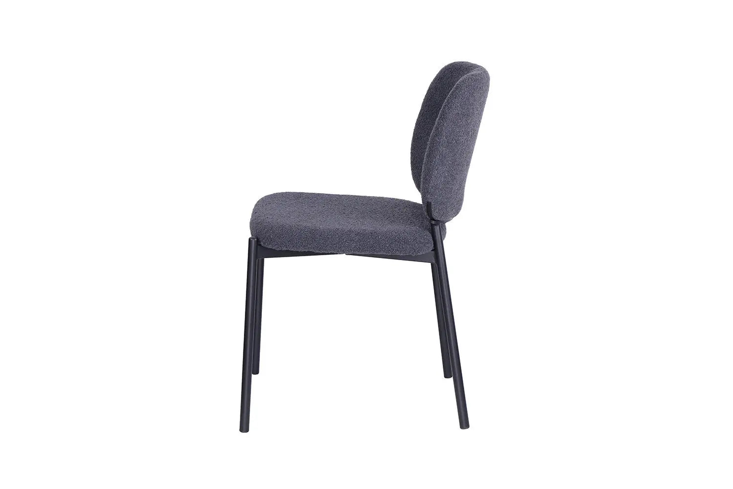Lot de Chaises de Salle à Manger SOPHIE Gris Foncé - 43 x 50 cm ROUSSEAU