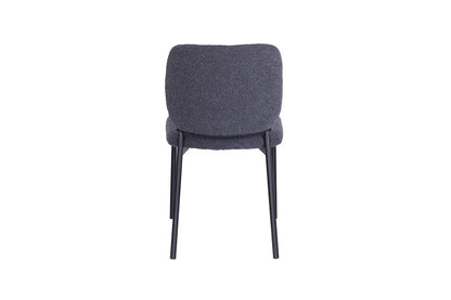 Lot de Chaises de Salle à Manger SOPHIE Gris Foncé - 43 x 50 cm ROUSSEAU