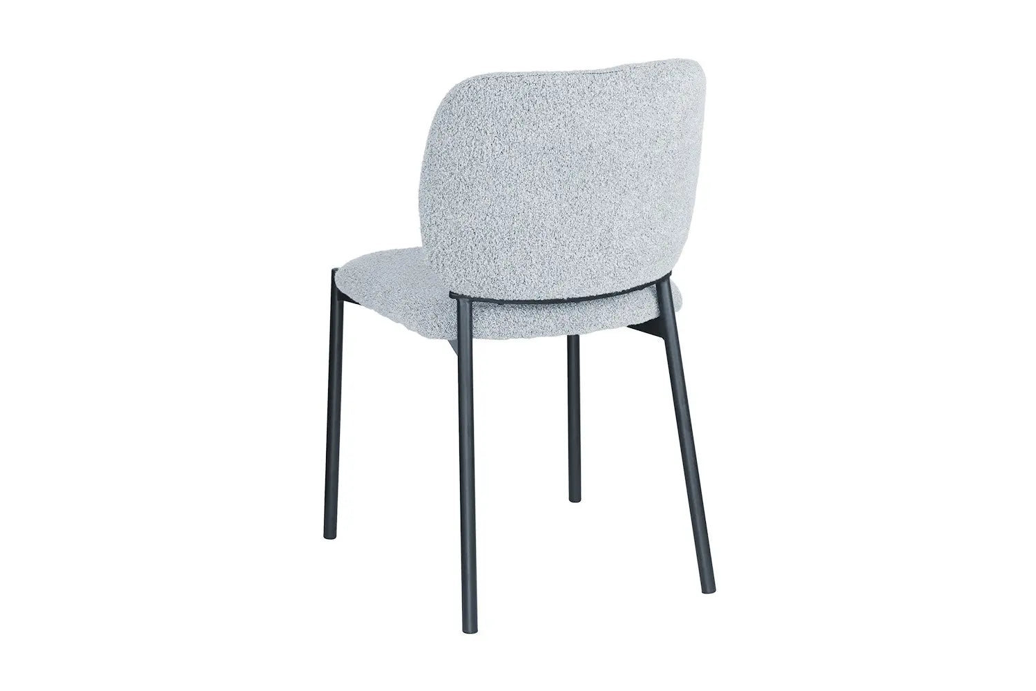 Lot de Chaises de Salle à Manger SOPHIE en Tissu Gris Clair - 43 x 50 cm ROUSSEAU