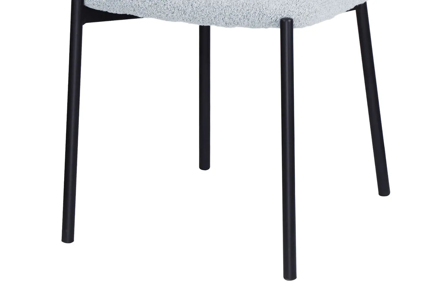 Lot de Chaises de Salle à Manger SOPHIE en Tissu Gris Clair - 43 x 50 cm ROUSSEAU