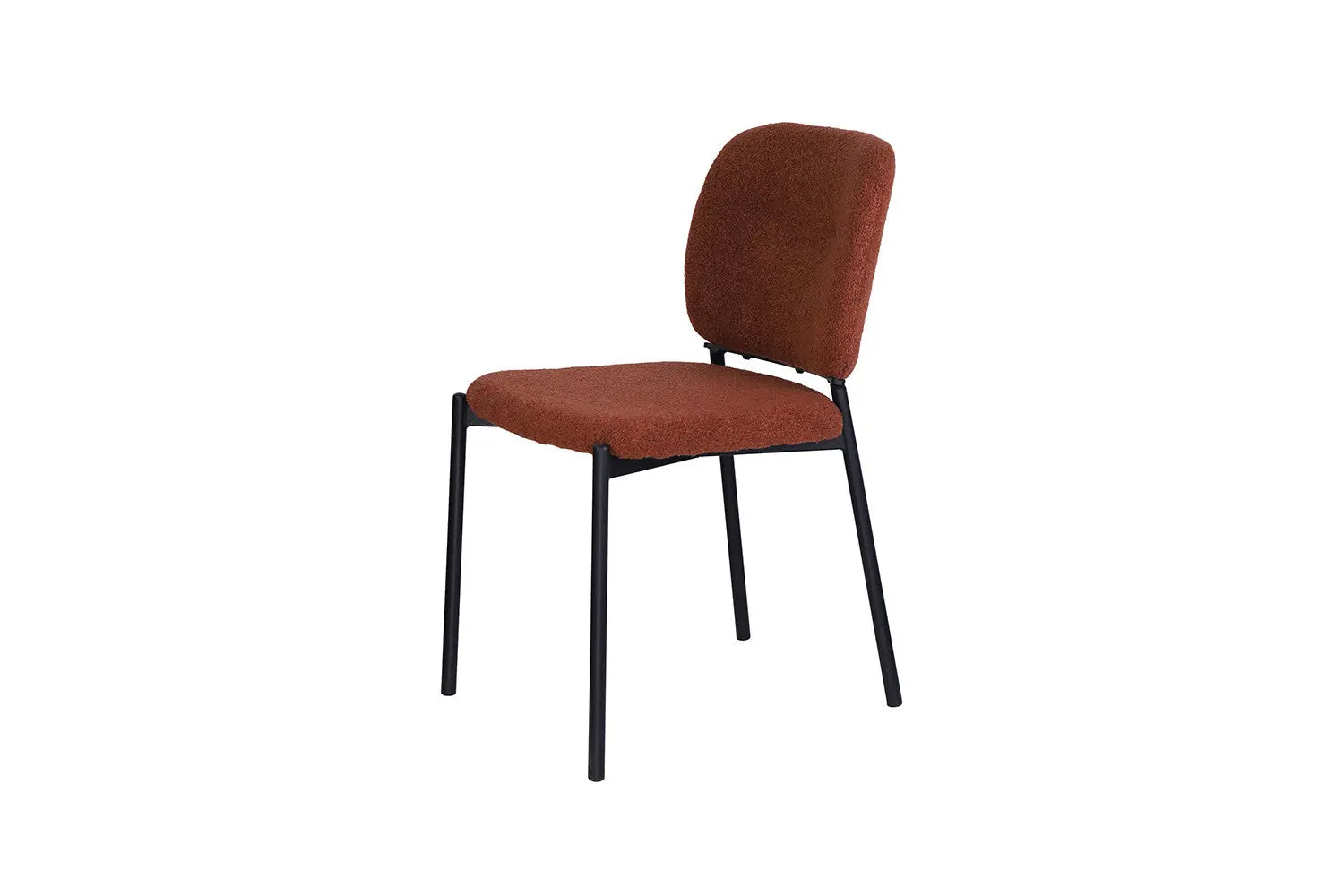 Lot de Chaises de Salle à Manger SOPHIE en Tissu Rouille - 43 x 50 cm ROUSSEAU