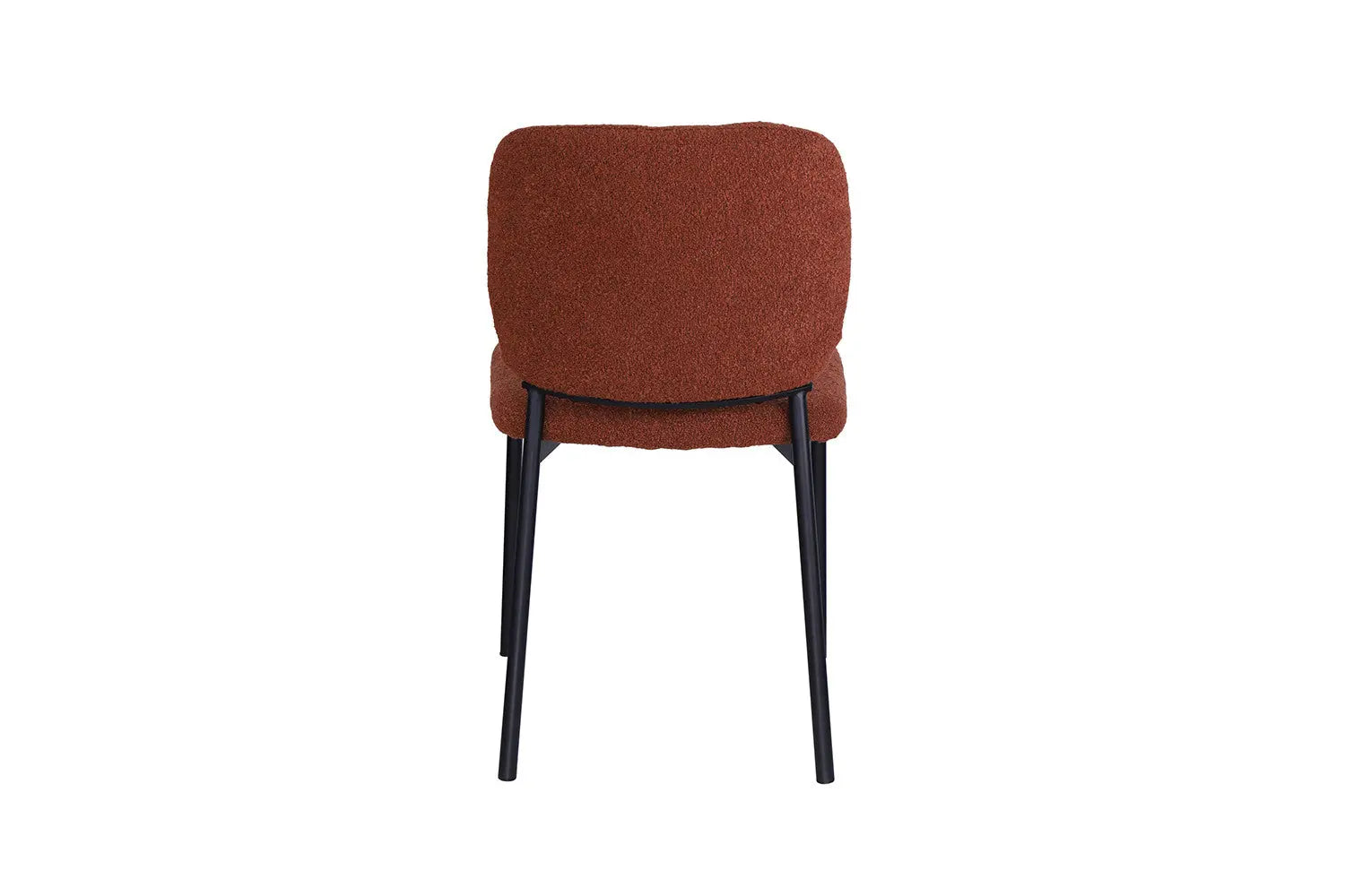 Lot de Chaises de Salle à Manger SOPHIE en Tissu Rouille - 43 x 50 cm ROUSSEAU
