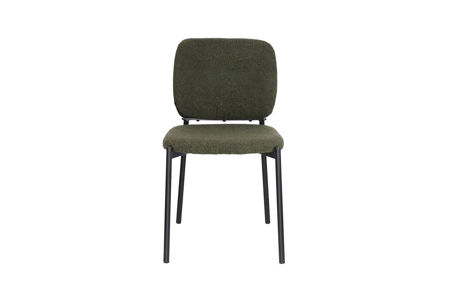 Lot de Chaises de Salle à Manger SOPHIE en Tissu Vert - 43 x 50 cm ROUSSEAU