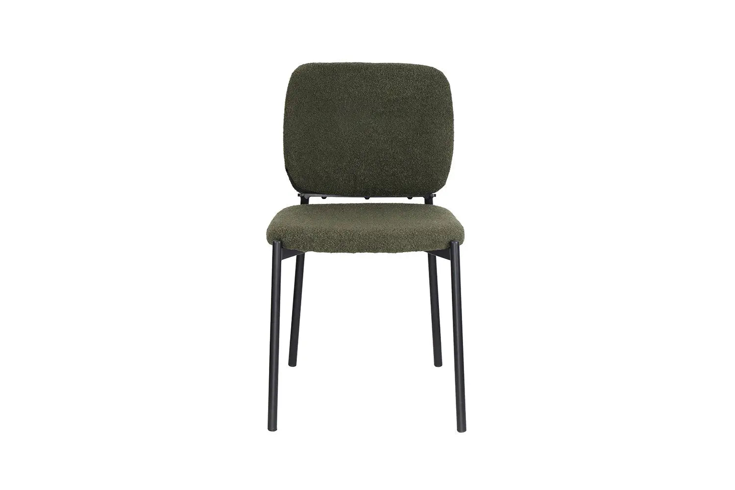 Lot de Chaises de Salle à Manger SOPHIE en Tissu Vert - 43 x 50 cm ROUSSEAU