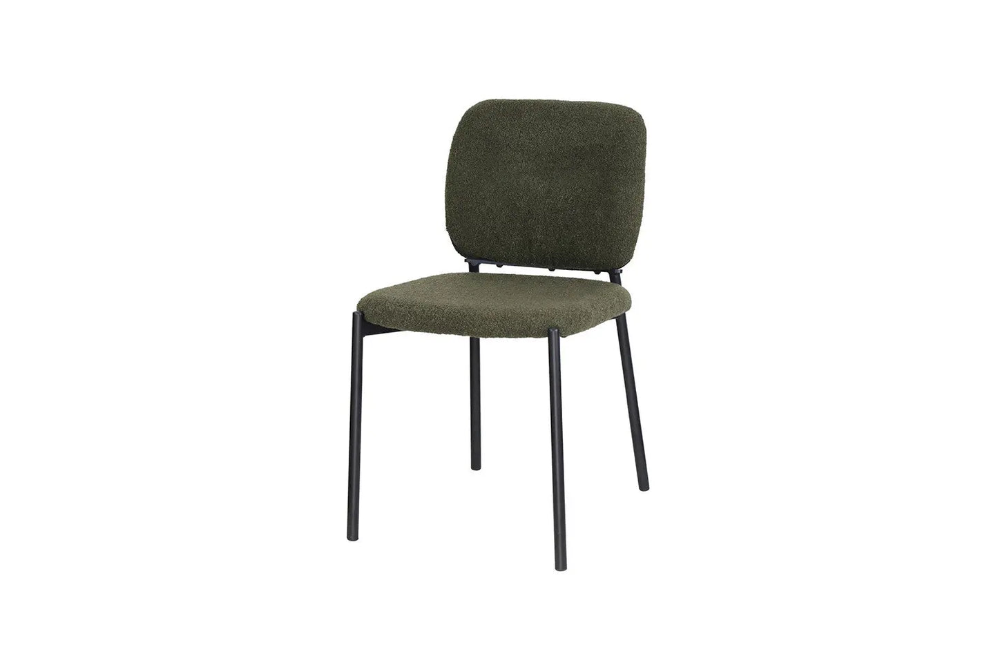 Lot de Chaises de Salle à Manger SOPHIE en Tissu Vert - 43 x 50 cm ROUSSEAU