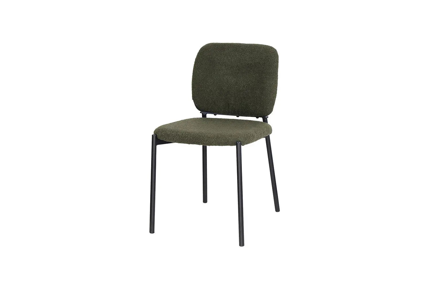 Lot de Chaises de Salle à Manger SOPHIE en Tissu Vert - 43 x 50 cm ROUSSEAU