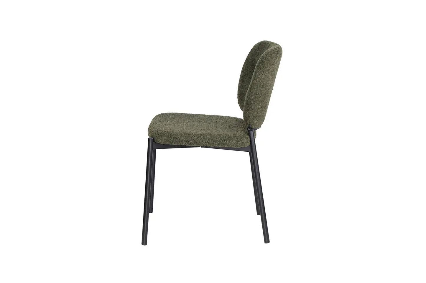 Lot de Chaises de Salle à Manger SOPHIE en Tissu Vert - 43 x 50 cm ROUSSEAU