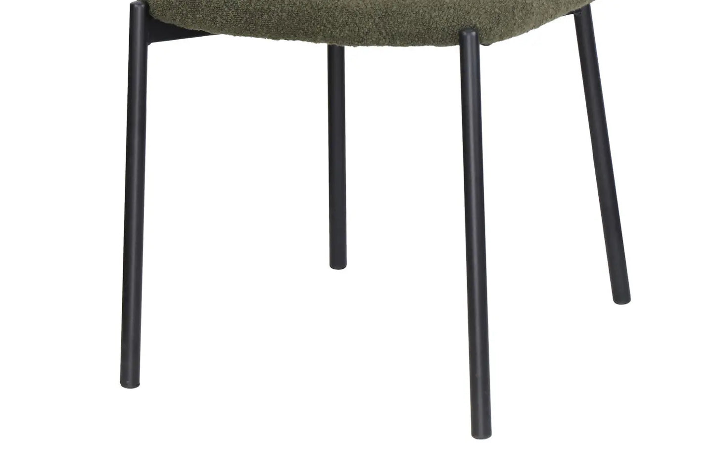Lot de Chaises de Salle à Manger SOPHIE en Tissu Vert - 43 x 50 cm ROUSSEAU