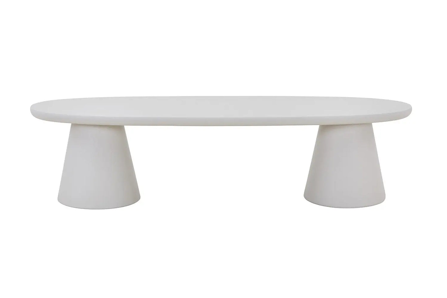 Meuble TV Effet Ciment Ecru TAVINA pour votre salon - 160 cm ROUSSEAU