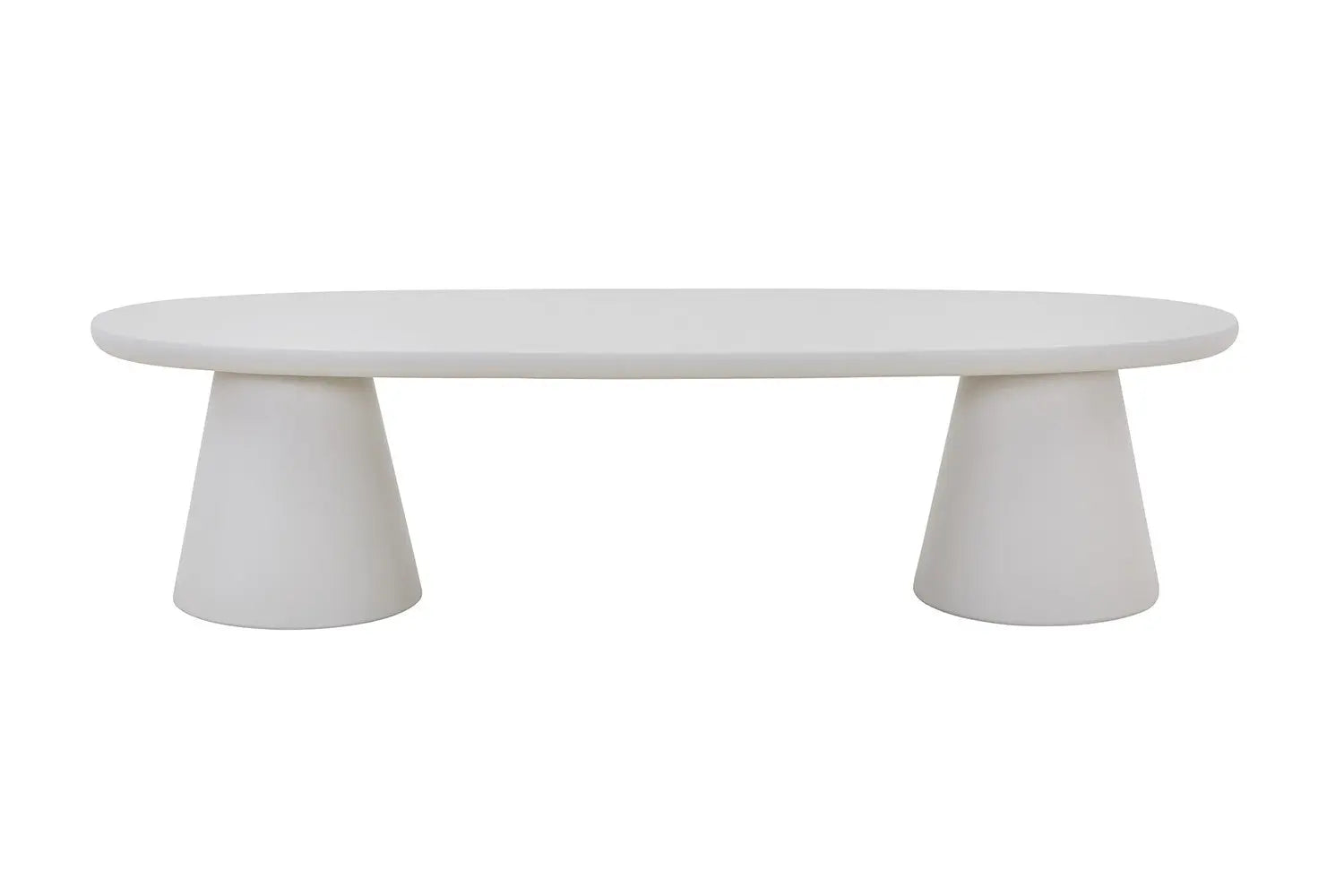 Meuble TV Effet Ciment Ecru TAVINA pour votre salon - 160 cm ROUSSEAU
