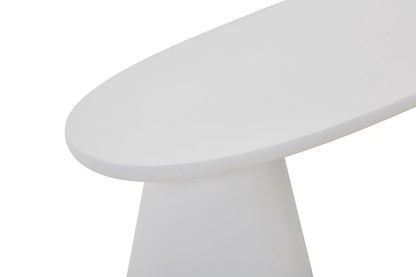 Meuble TV Effet Ciment Ecru TAVINA pour votre salon - 160 cm ROUSSEAU