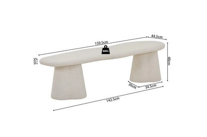 Meuble TV Effet Ciment FARY pour votre salon - 160 cm ROUSSEAU