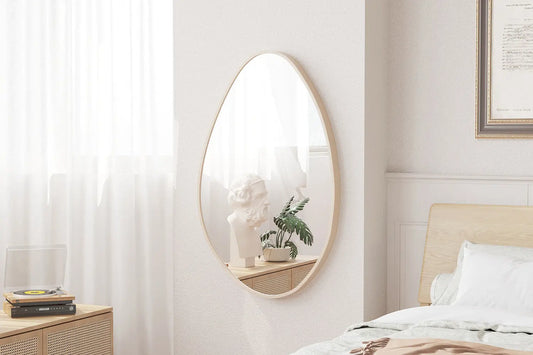 Miroir RANYA en Chêne vieilli - 80x50 cm ROUSSEAU