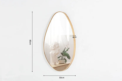 Miroir RANYA en Chêne vieilli - 80x50 cm ROUSSEAU