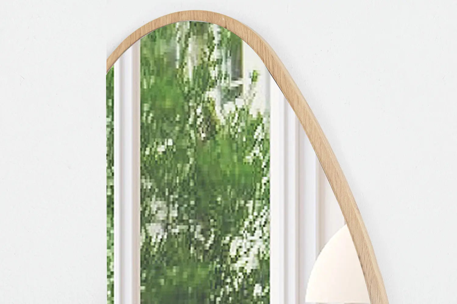 Miroir ROMY en effet Chêne vieilli - 80x50 cm ROUSSEAU