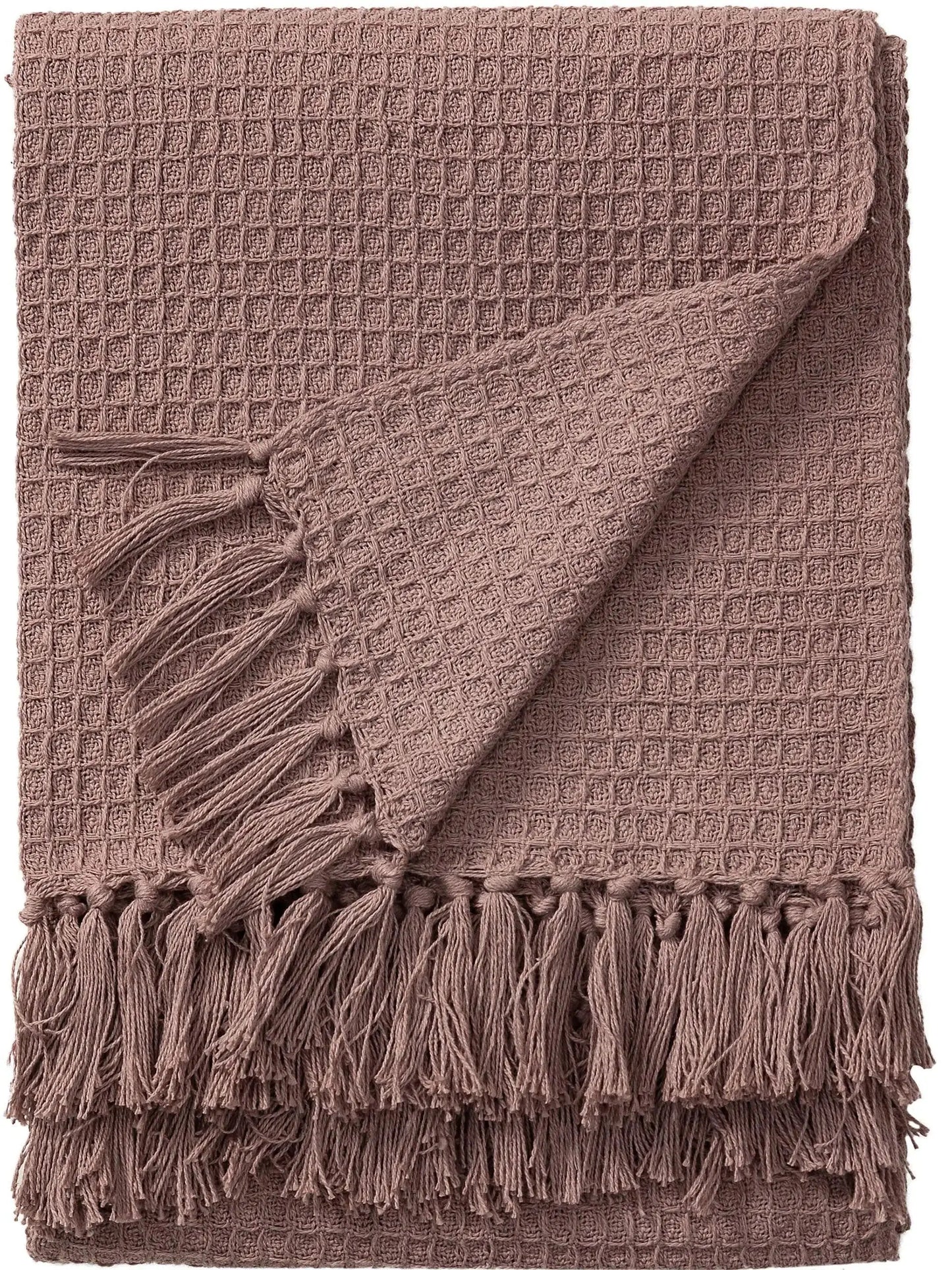 Plaid en Coton fait main Amelia Rose - 125x150 cm BENUTA