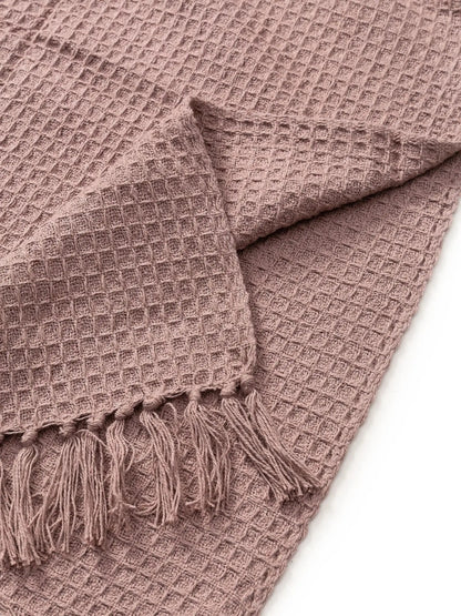 Plaid en Coton fait main Amelia Rose - 125x150 cm BENUTA