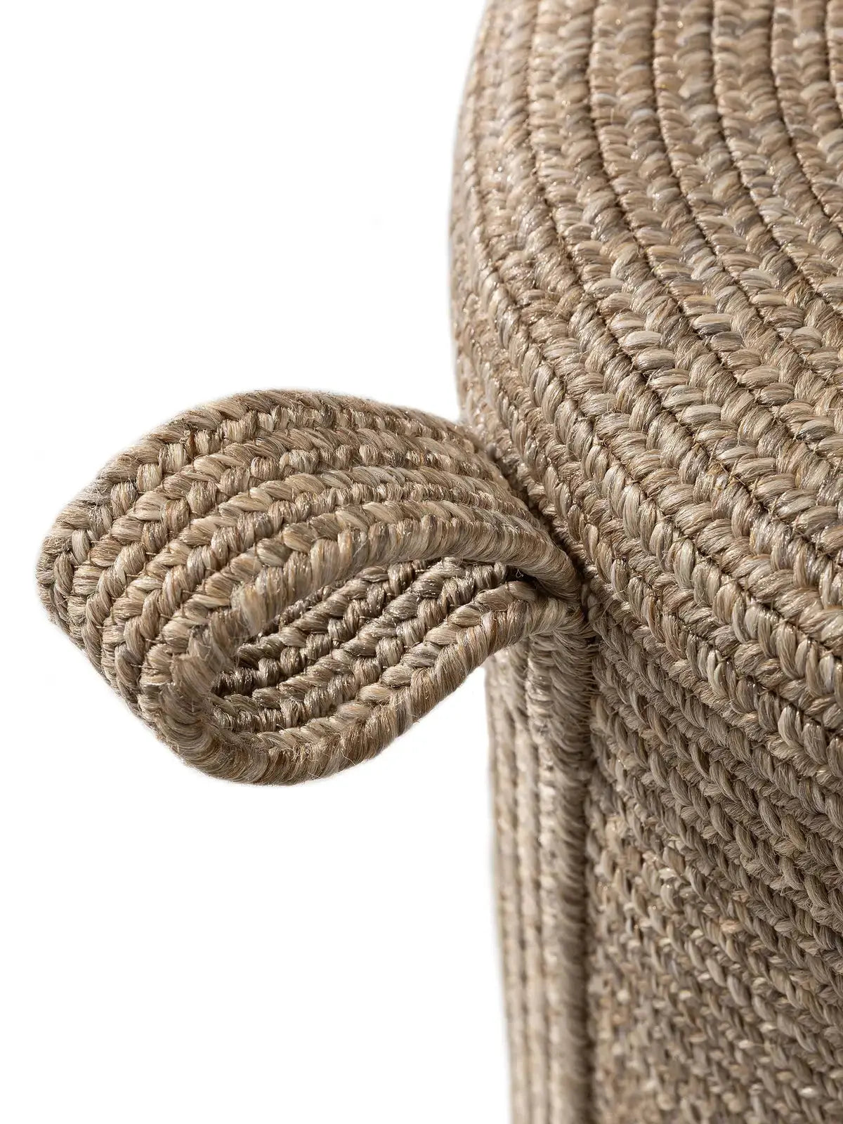 Pouf fait main d'intérieur et d'extérieur NOE Natural BENUTA