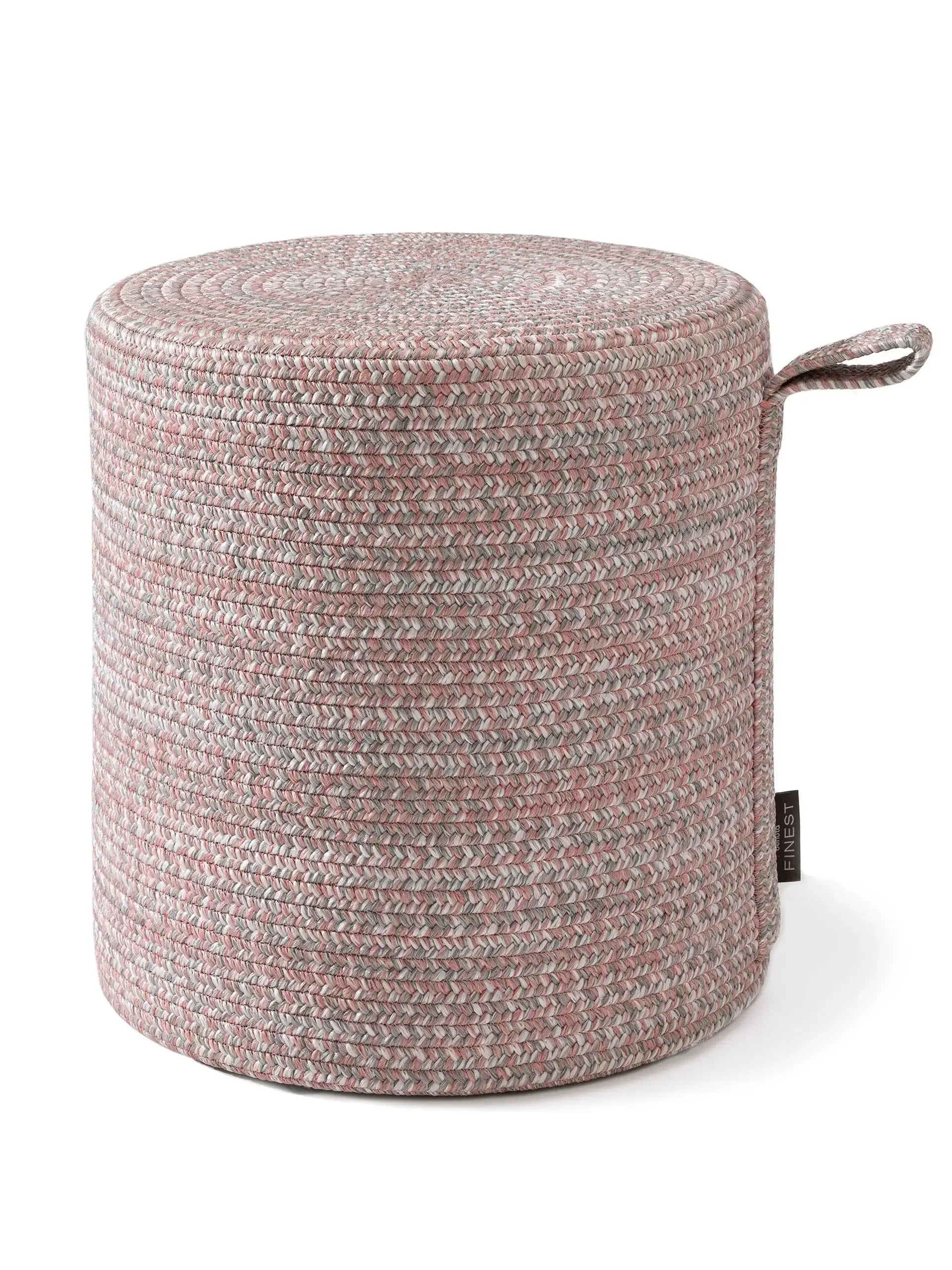 Pouf fait main d'intérieur et d'extérieur NOE Rose BENUTA