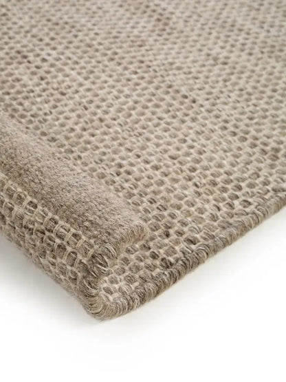 ROCCA - Tapis de Couloir en laine - Taupe BENUTA