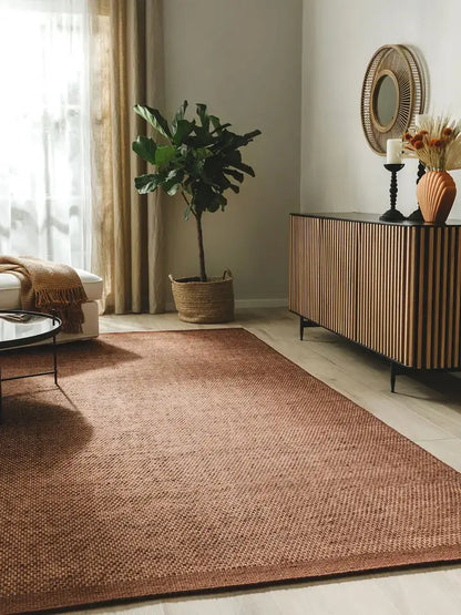 ROCCO - Tapis de laine - Marron BENUTA
