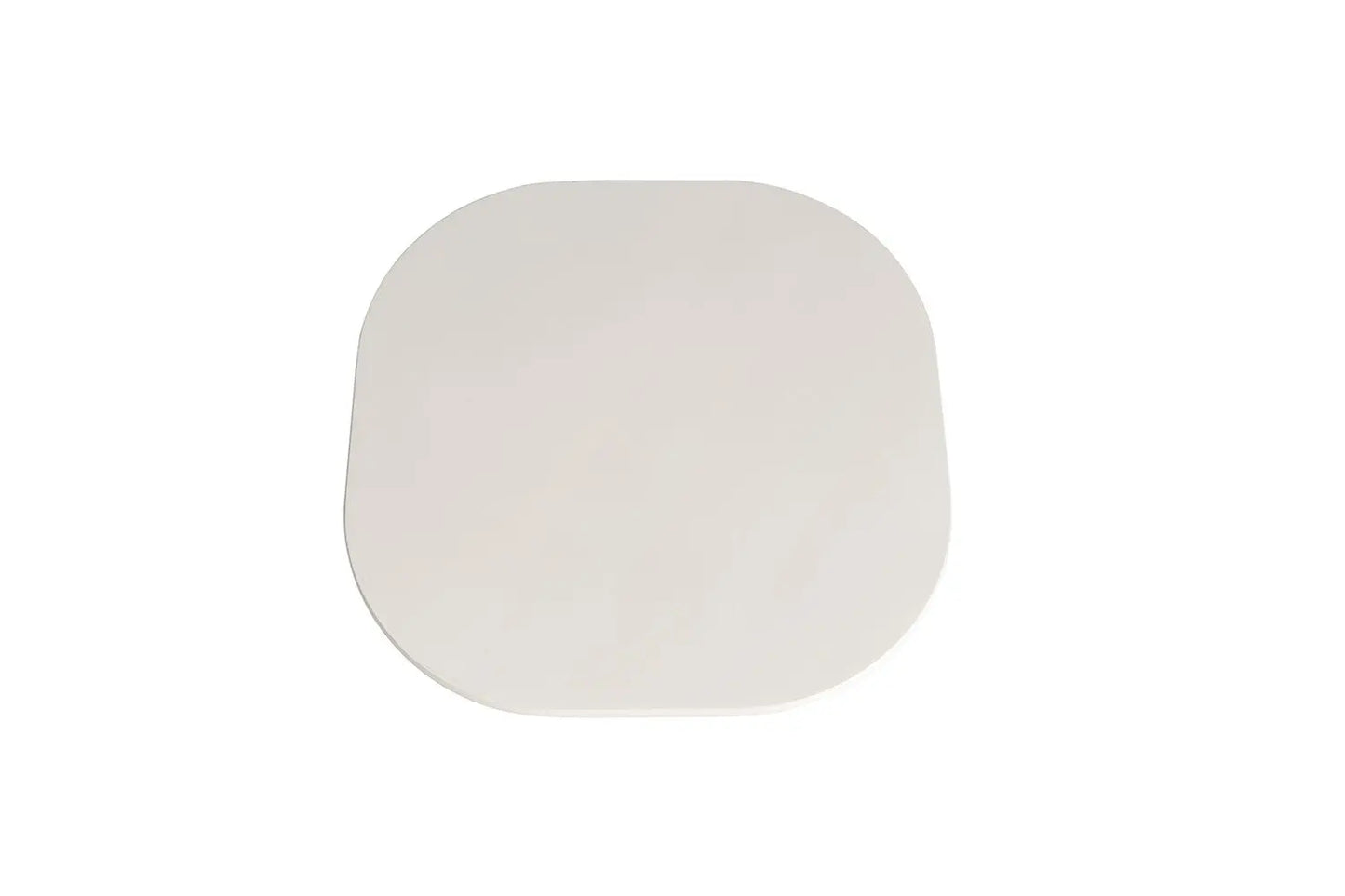 TAVINA - Table Basse Effet Ciment - 120 cm - Ciment Blanc ROUSSEAU