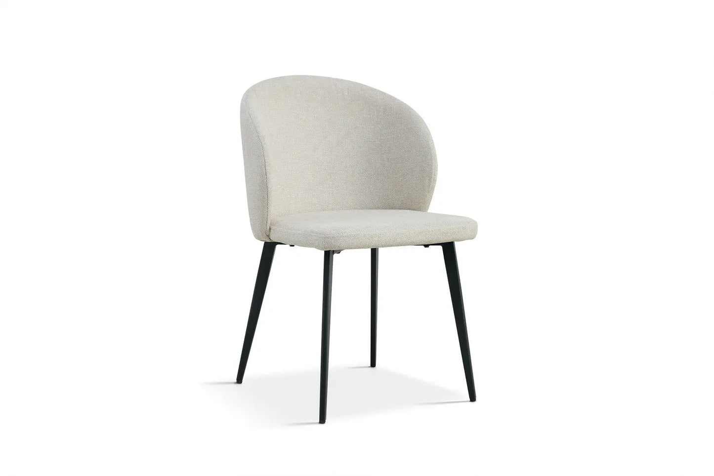 TINA - Chaise de Salle à Manger - 51 x 55 cm - Beige ROUSSEAU