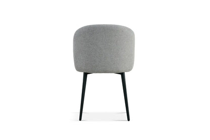 TINA - Chaise de Salle à Manger - 51 x 55 cm - Gris Clair ROUSSEAU