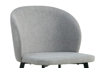 TINA - Chaise de Salle à Manger - 51 x 55 cm - Gris Clair ROUSSEAU