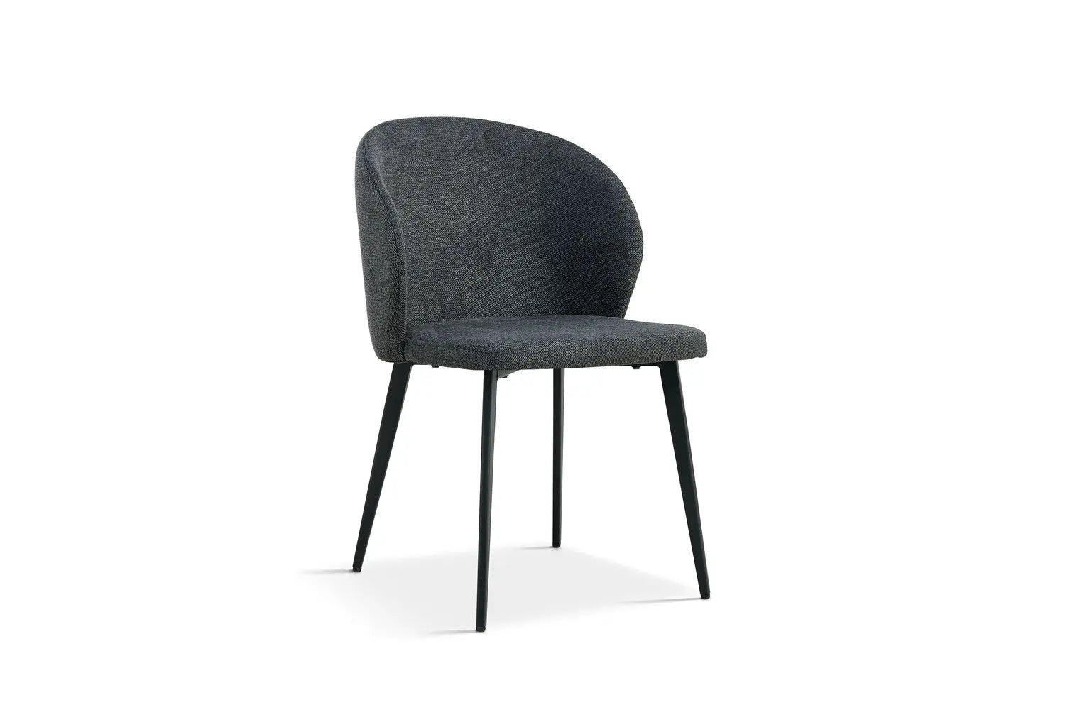 TINA - Chaise de Salle à Manger - 51 x 55 cm - Gris foncé ROUSSEAU