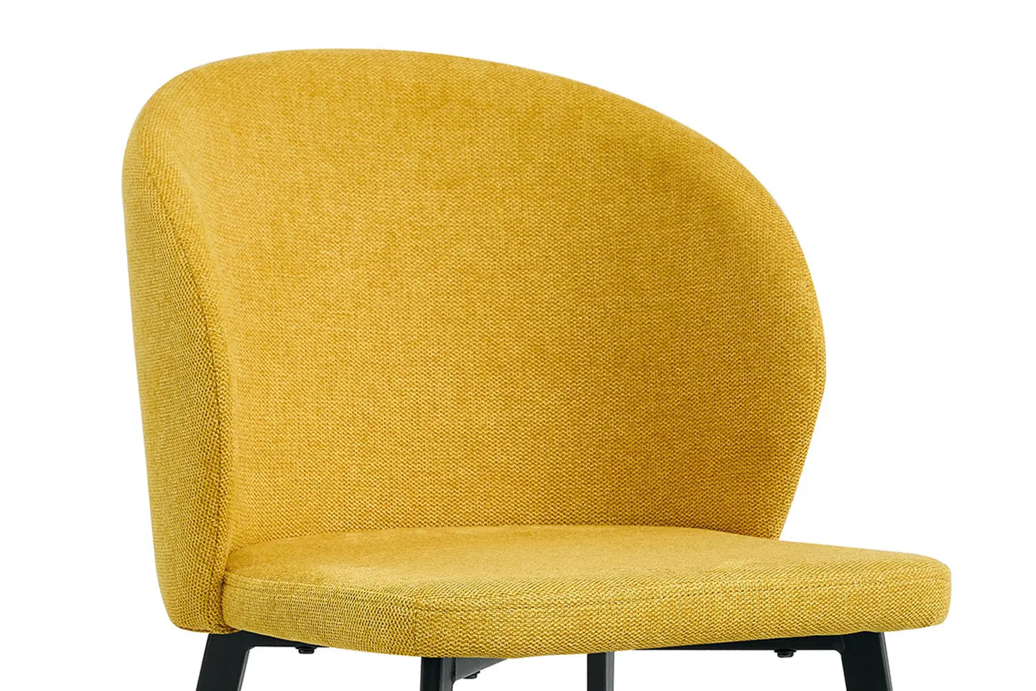 TINA - Chaise de Salle à Manger - 51 x 55 cm - Jaune ROUSSEAU