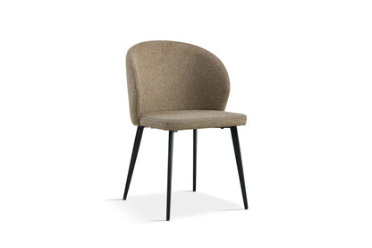 TINA - Chaise de Salle à Manger - 51 x 55 cm - Sable ROUSSEAU