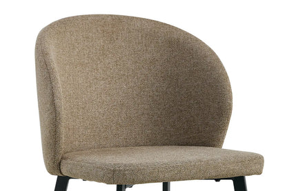 TINA - Chaise de Salle à Manger - 51 x 55 cm - Sable ROUSSEAU
