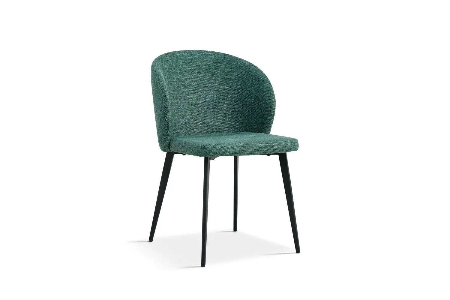 TINA - Lot de Chaises de Salle à Manger - 51 x 55 cm - Vert ROUSSEAU