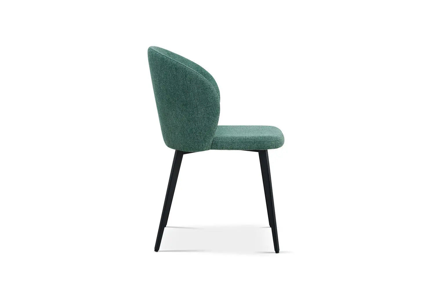 TINA - Lot de Chaises de Salle à Manger - 51 x 55 cm - Vert ROUSSEAU