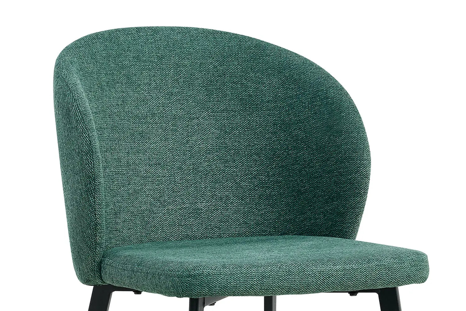 TINA - Lot de Chaises de Salle à Manger - 51 x 55 cm - Vert ROUSSEAU