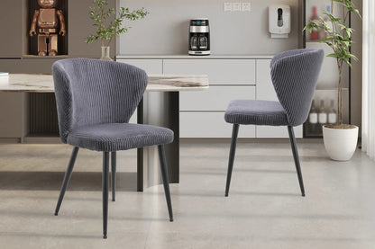 TONYO - Chaise de Salle à Manger - 54 x 55 cm - Gris ROUSSEAU