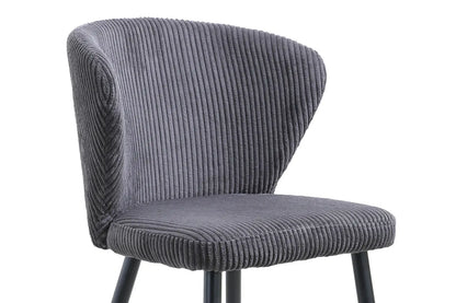 TONYO - Chaise de Salle à Manger - 54 x 55 cm - Gris ROUSSEAU