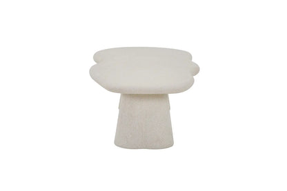 Table Basse Effet Ciment FARY Ciment Beige - 130 cm ROUSSEAU