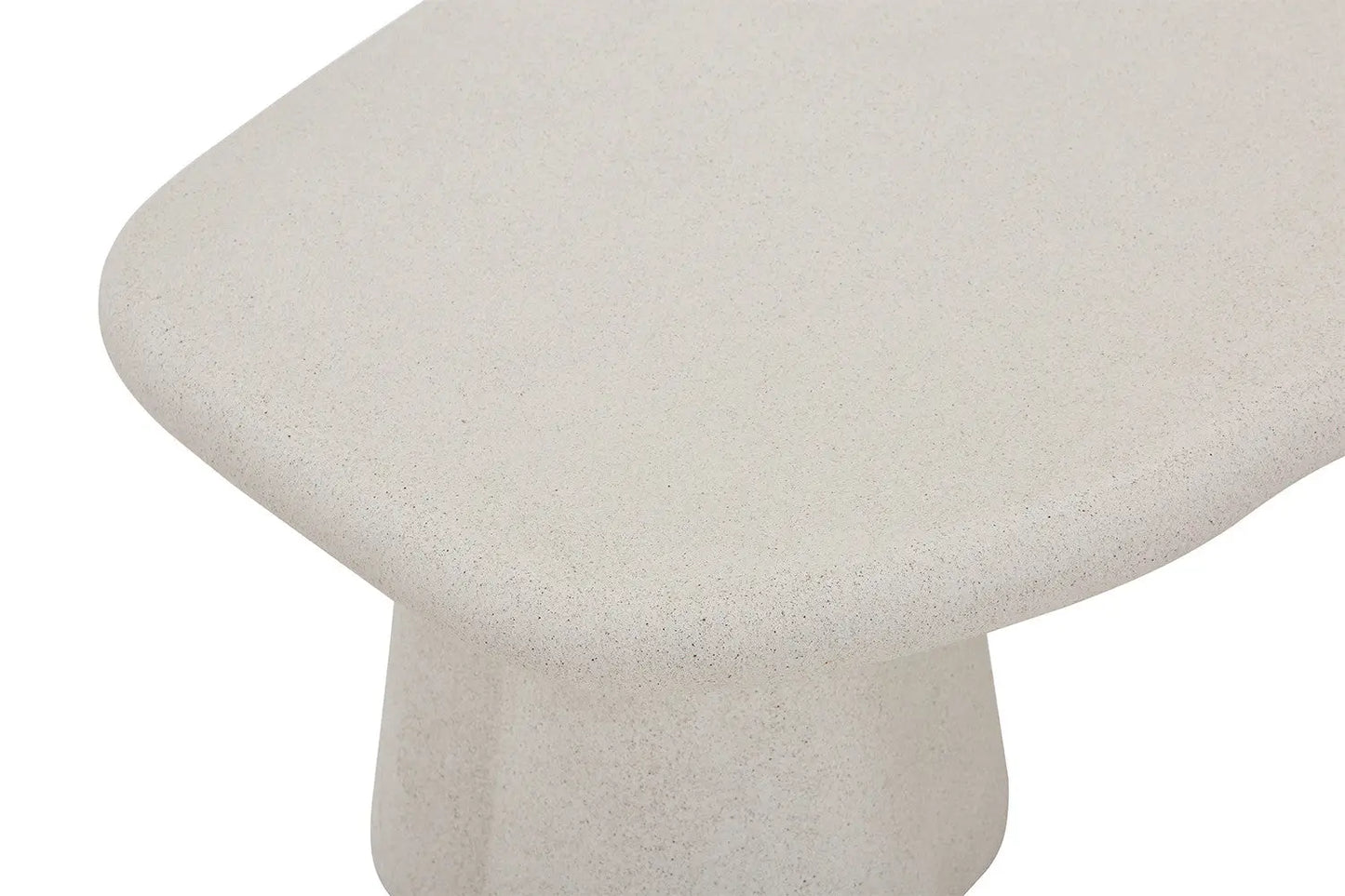 Table Basse Effet Ciment FARY Ciment Beige - 130 cm ROUSSEAU