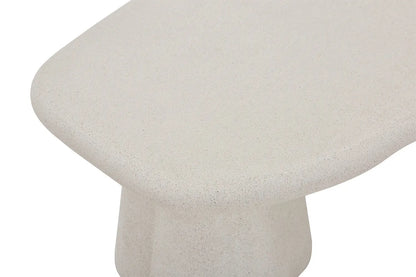 Table Basse Effet Ciment FARY Ciment Beige - 130 cm ROUSSEAU