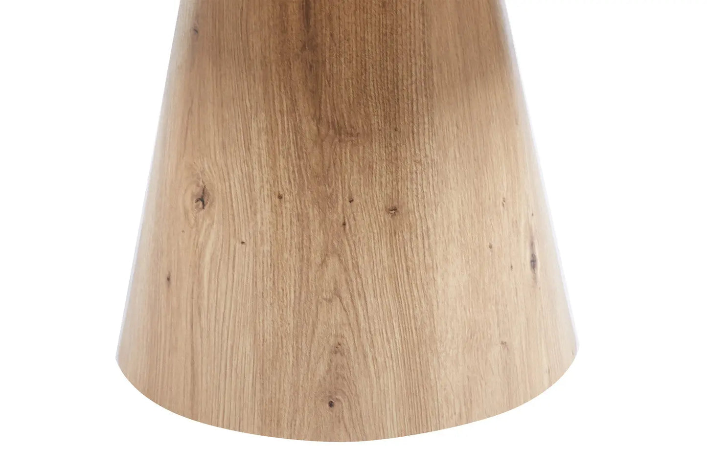 Table Basse Ronde Effet Chêne Vieilli LUKA - 80 cm ROUSSEAU