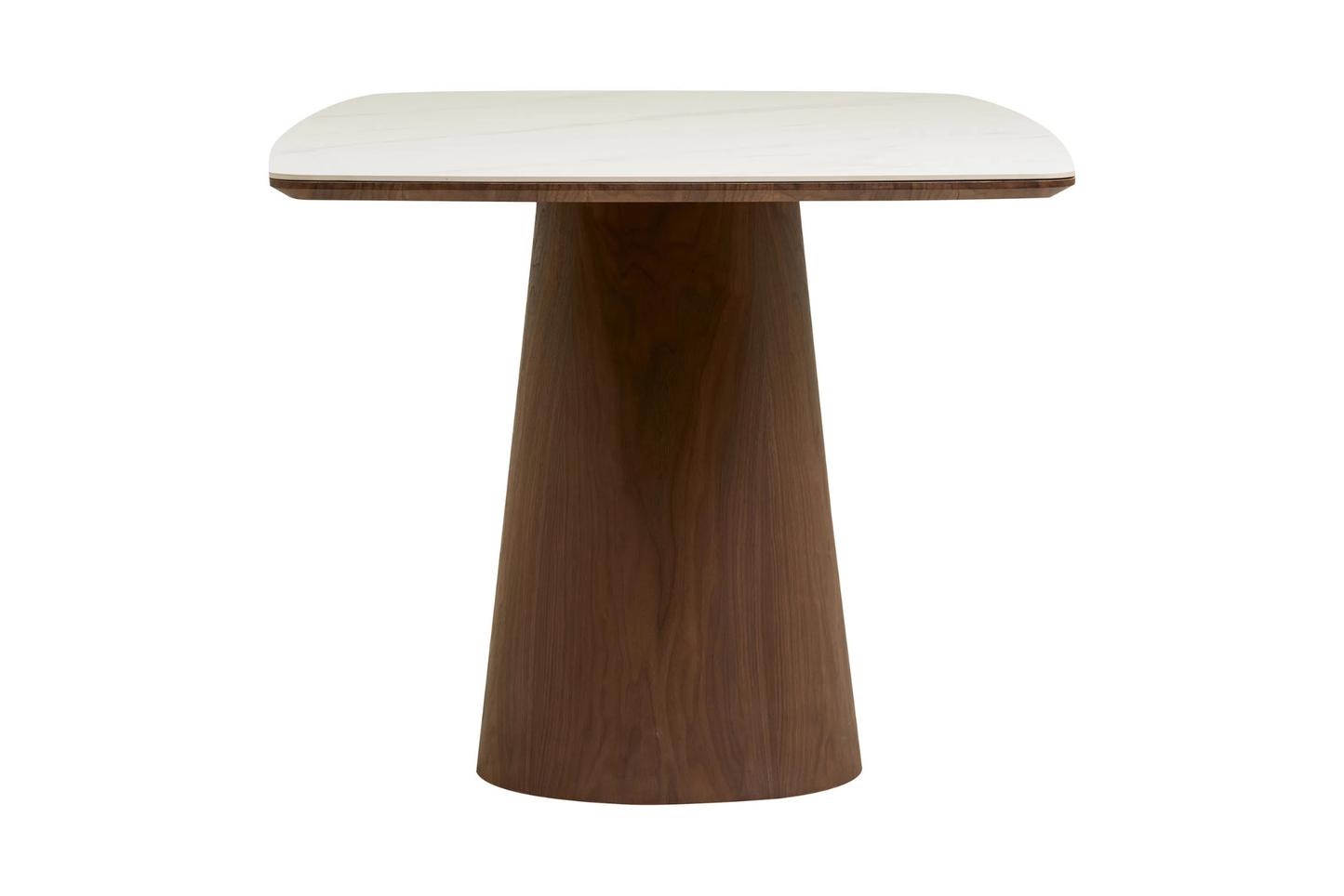 Table Rectangulaire de Salle à Manger Plateau Blanc en Céramique NOLI - 90x200 cm HOUSE NORDIC