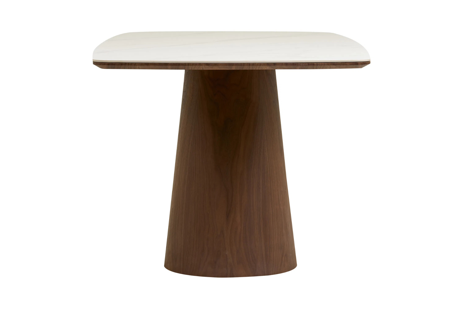 Table Rectangulaire de Salle à Manger Plateau Blanc en Céramique NOLI - 90x200 cm HOUSE NORDIC